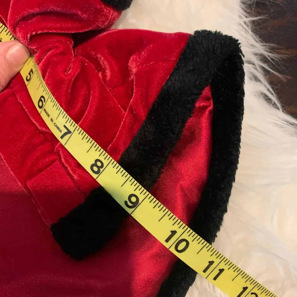 Gorgeous, Royal Red embellished pet sweater!
